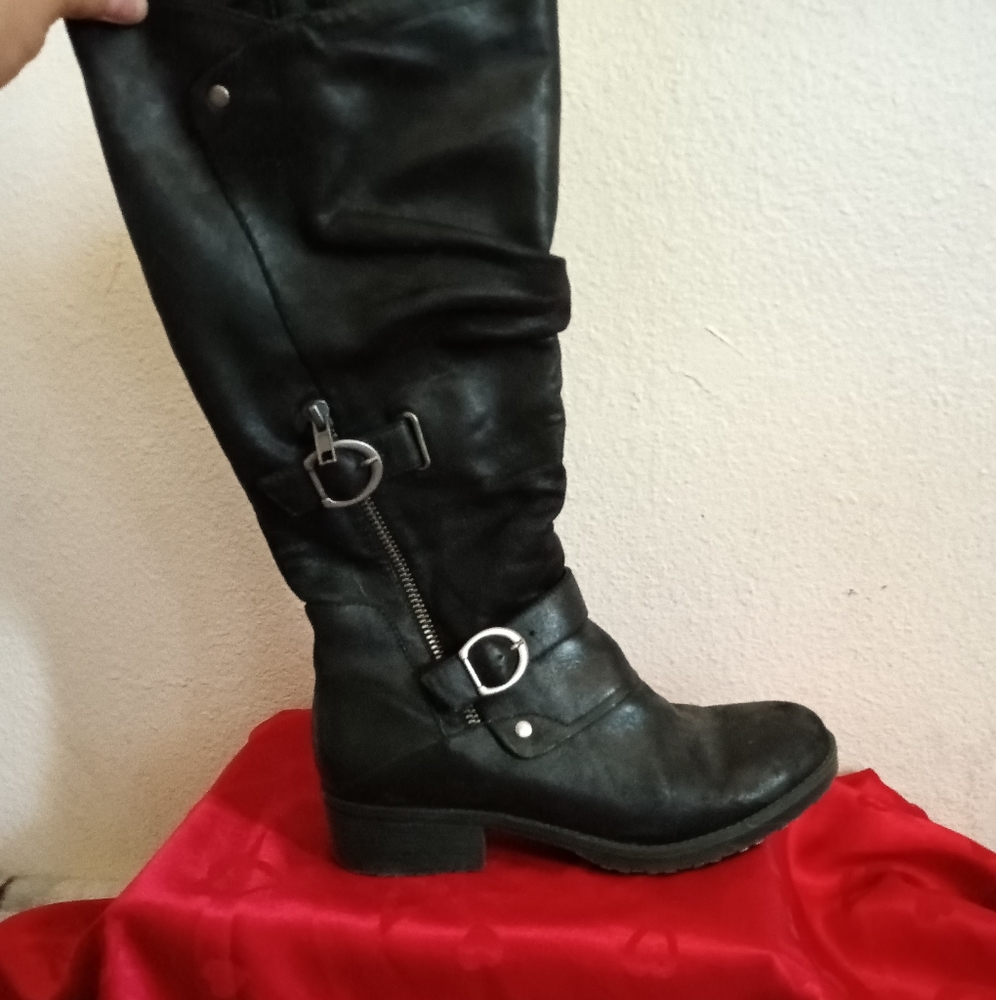 Knee high boots